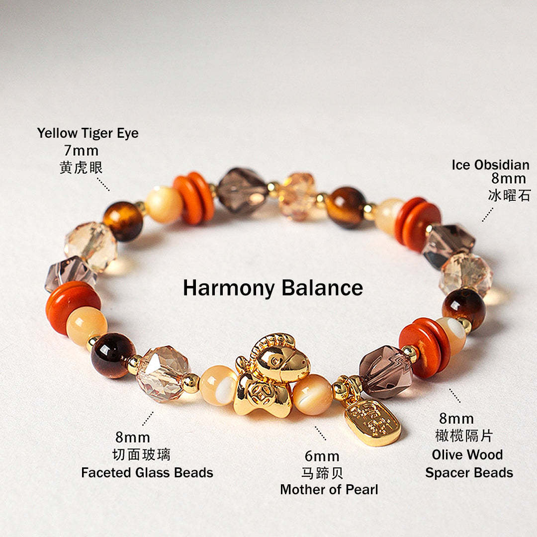  Lucky charm bracelet for those born in the Year of the Horse 
