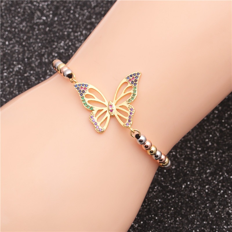 Chakra Butterfly Bracelet