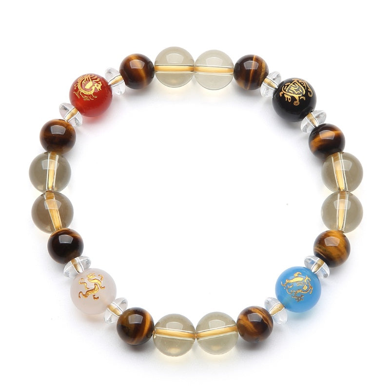 Four Guardian Deities Bracelet - Protection, Prosperity, Strength