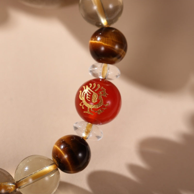 Four Guardian Deities Bracelet - Protection, Prosperity, Strength