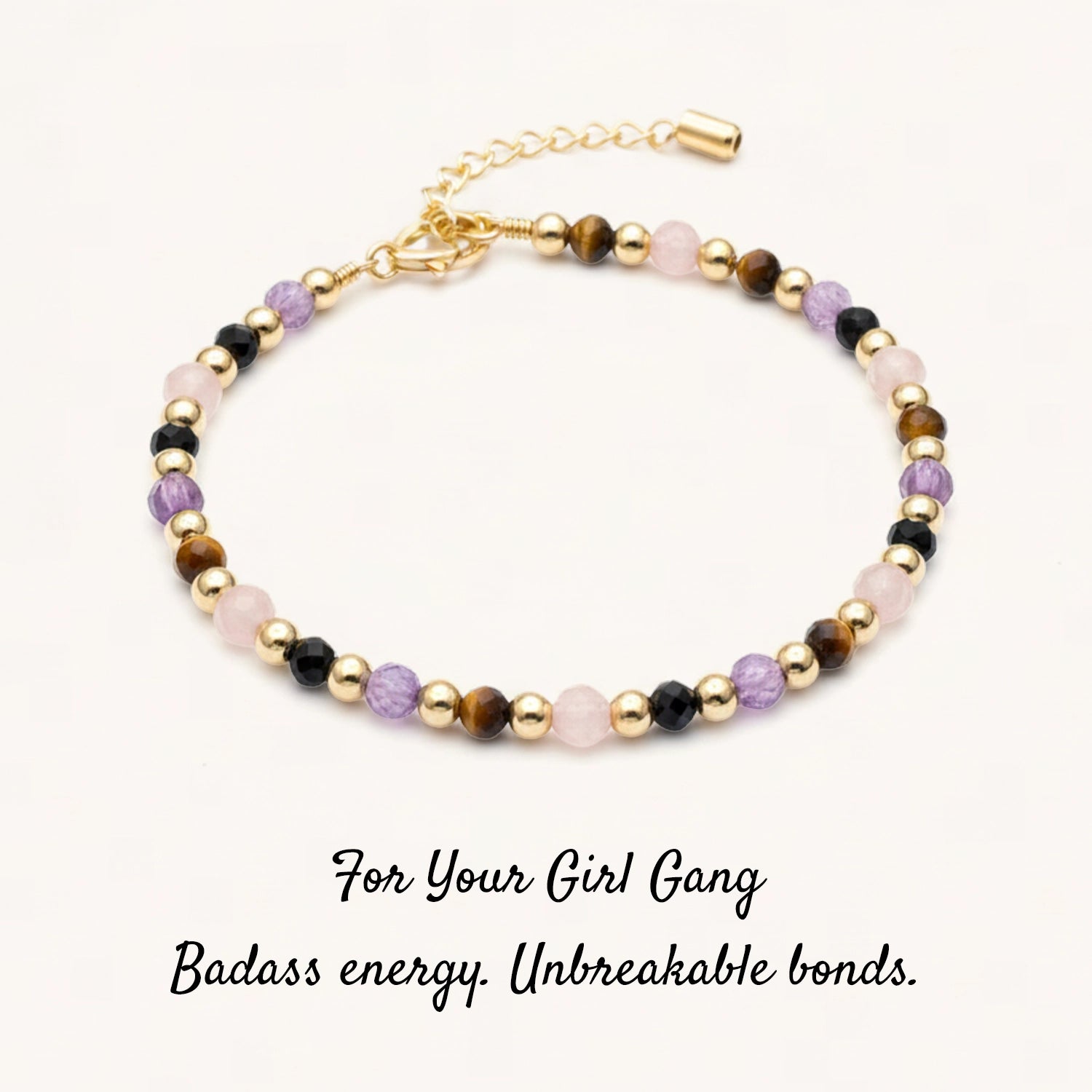 Girl Gang Crystal Protection Bracelet