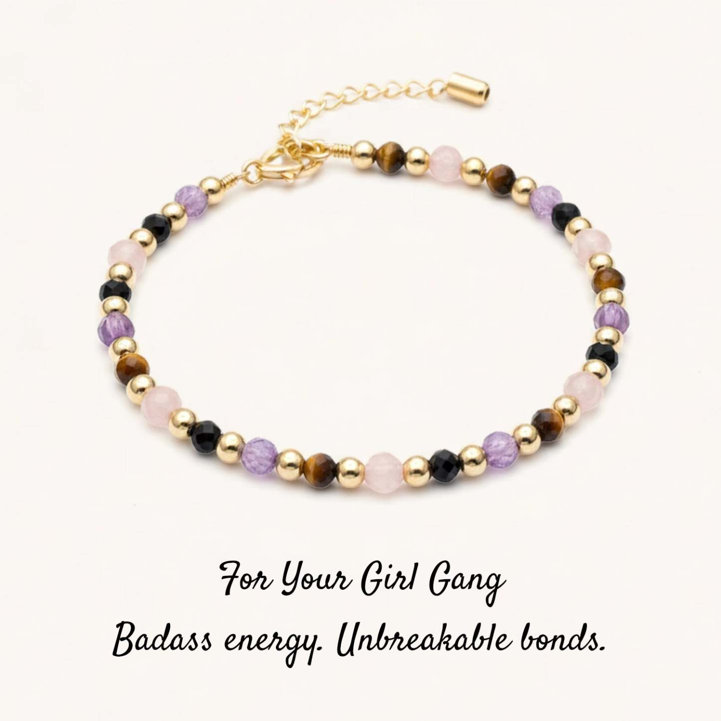 Girl Gang Crystal Protection Bracelet