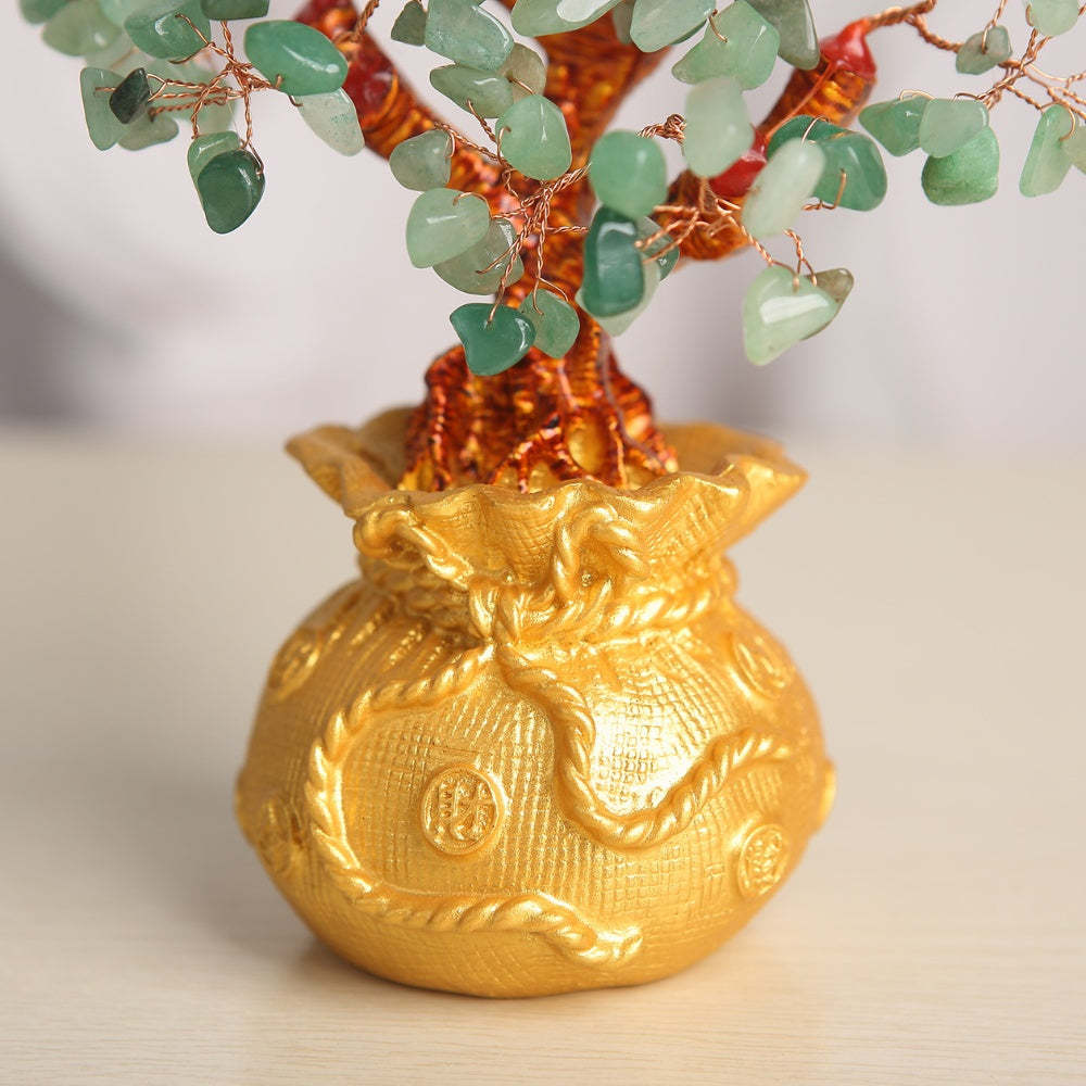 Green Aventurine Feng Shui Money Tree