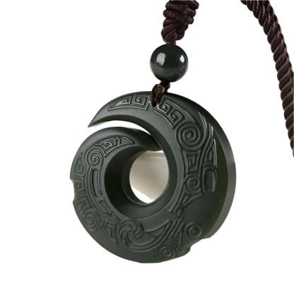 Hetian Jade Pendant Manifesting Necklace