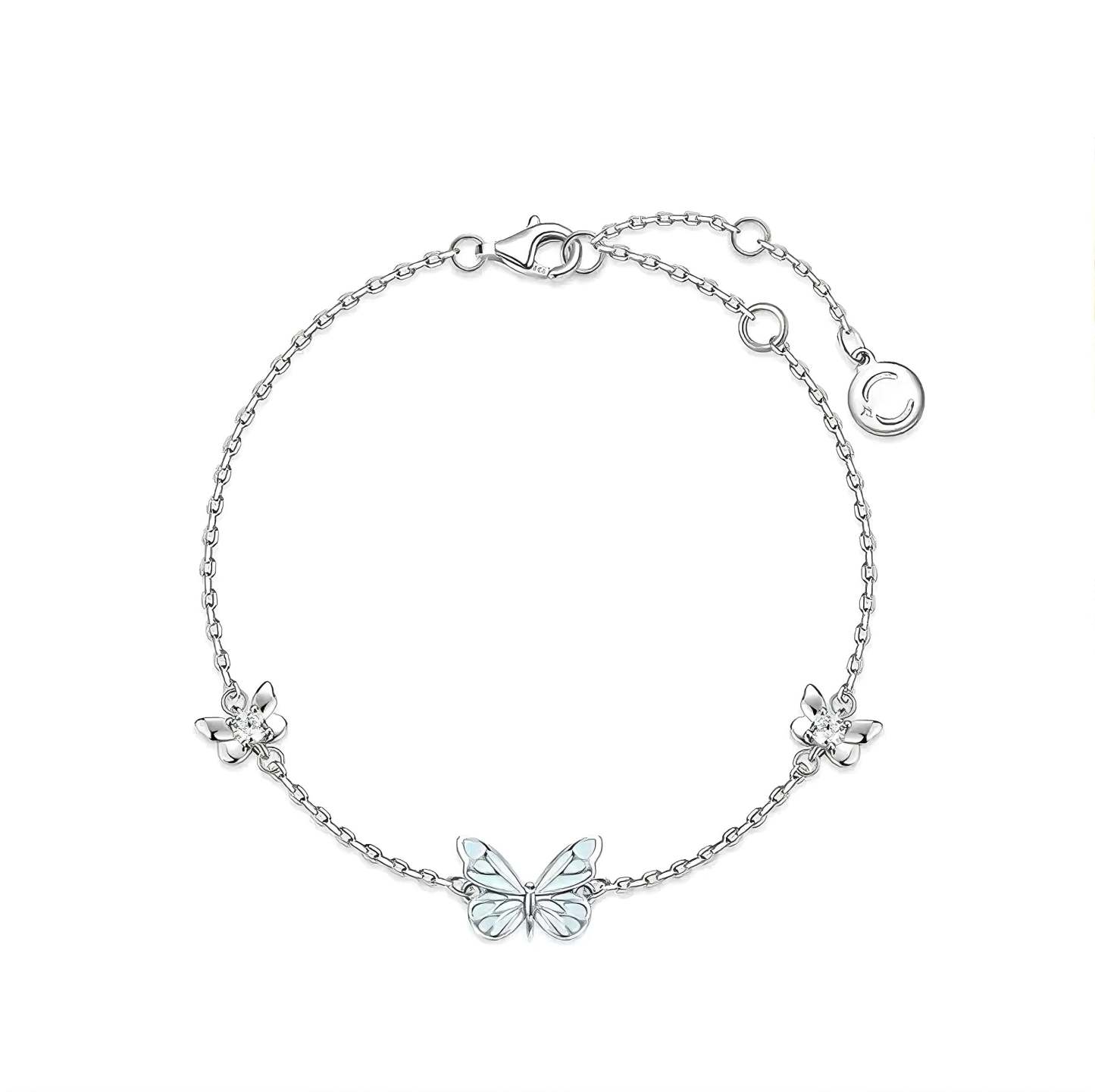 Blue Butterfly Bracelet