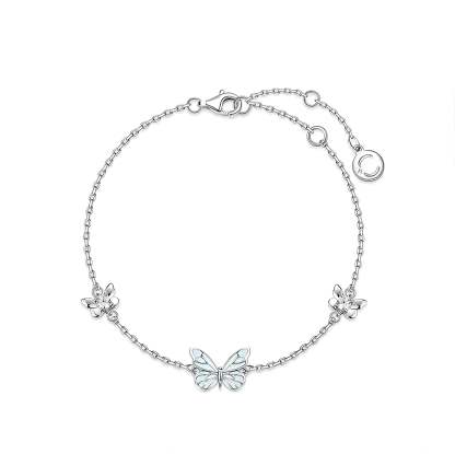 Blue Butterfly Bracelet