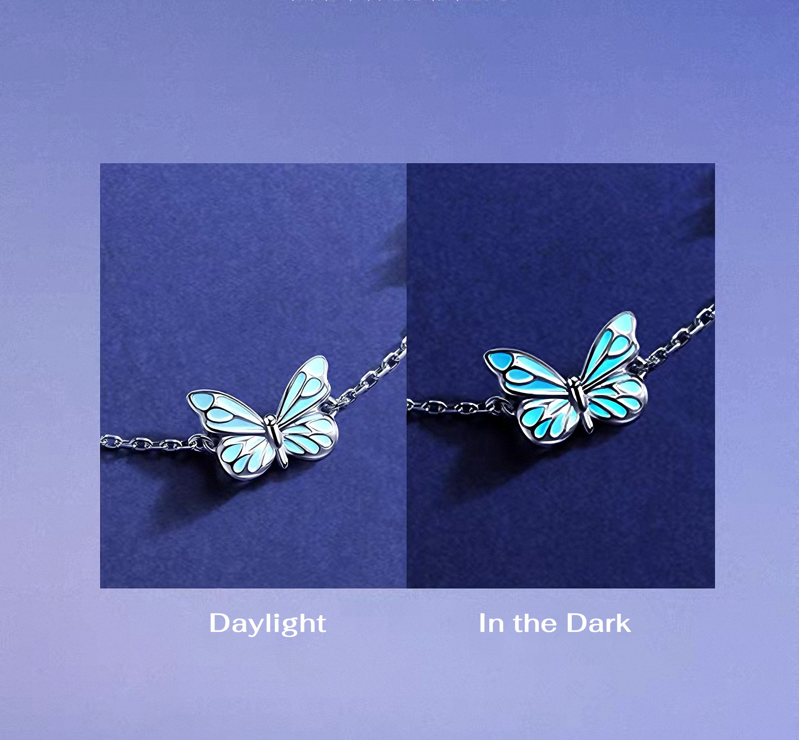 Blue Butterfly Bracelet