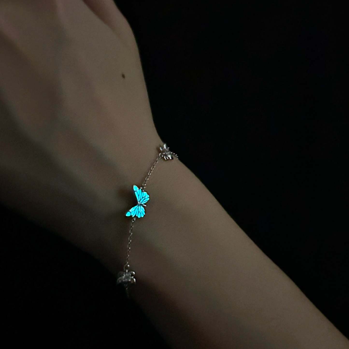 Blue Butterfly Bracelet