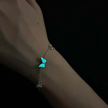Blue Butterfly Bracelet