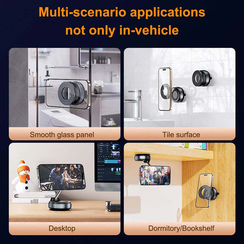 Vacuum Magnetic Phone Holder Suction