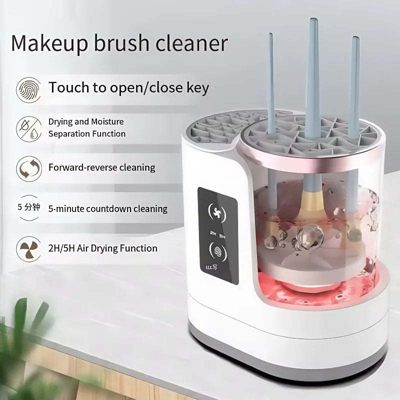 Automatic Makeup Brush Cleaner Machine