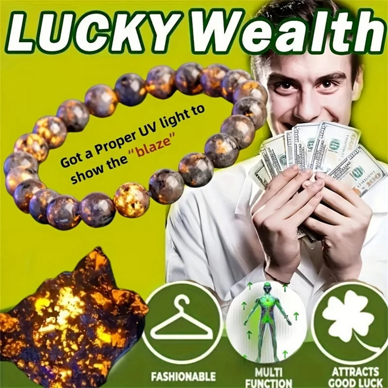 Lucky Wealth Beaded Bracelet For Prosperity and Good Luck