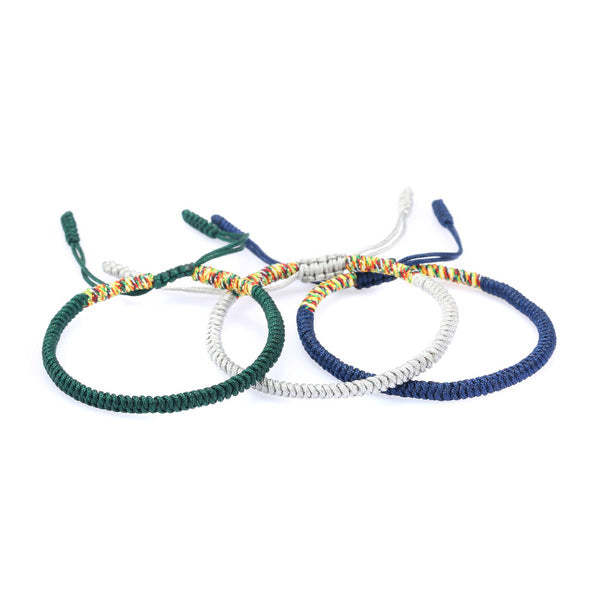 Tibetan Handmade Knot Bracelets - Peace & Harmony