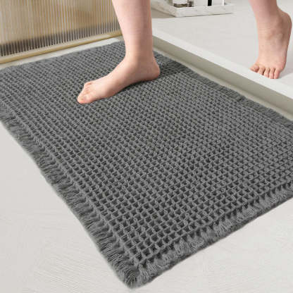 QuickDry Waffle Bath Mat - Limited Time Offer