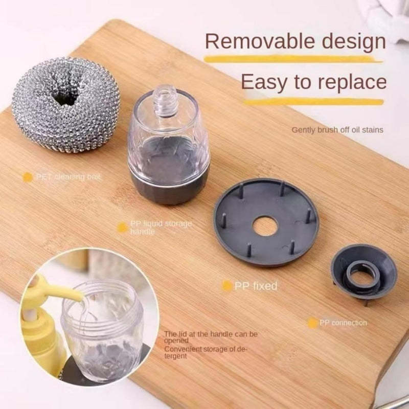 Soap-Dispensing PTE Scrubber 