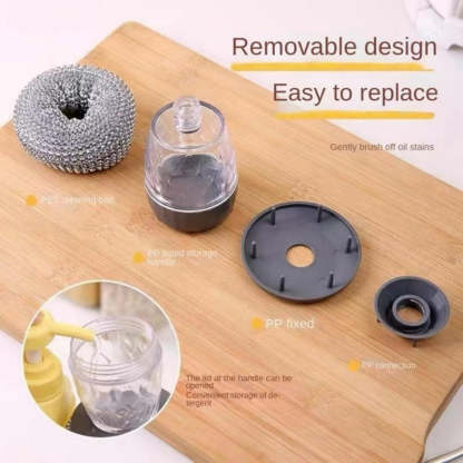 Soap-Dispensing PTE Scrubber 