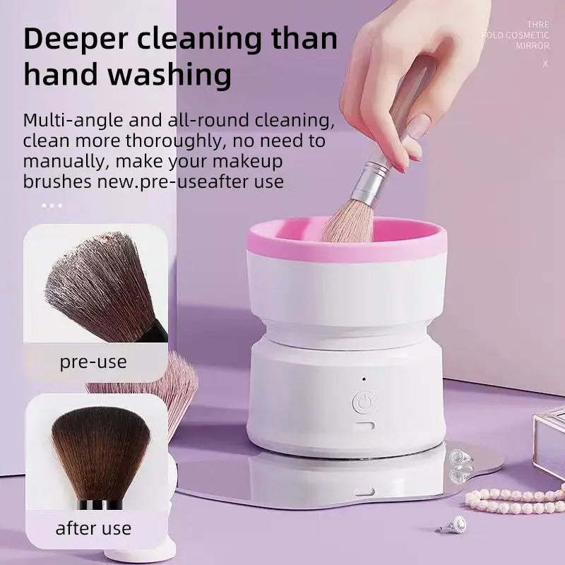 Electric Makeup Brush Cleaner