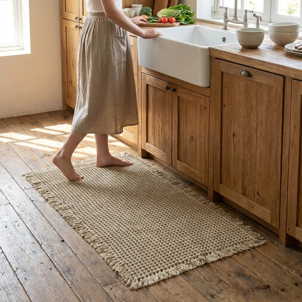 QuickDry Waffle Bath Mat - Limited Time Offer