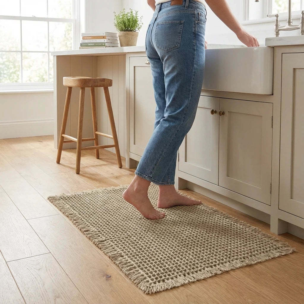 QuickDry Waffle Bath Mat - Limited Time Offer