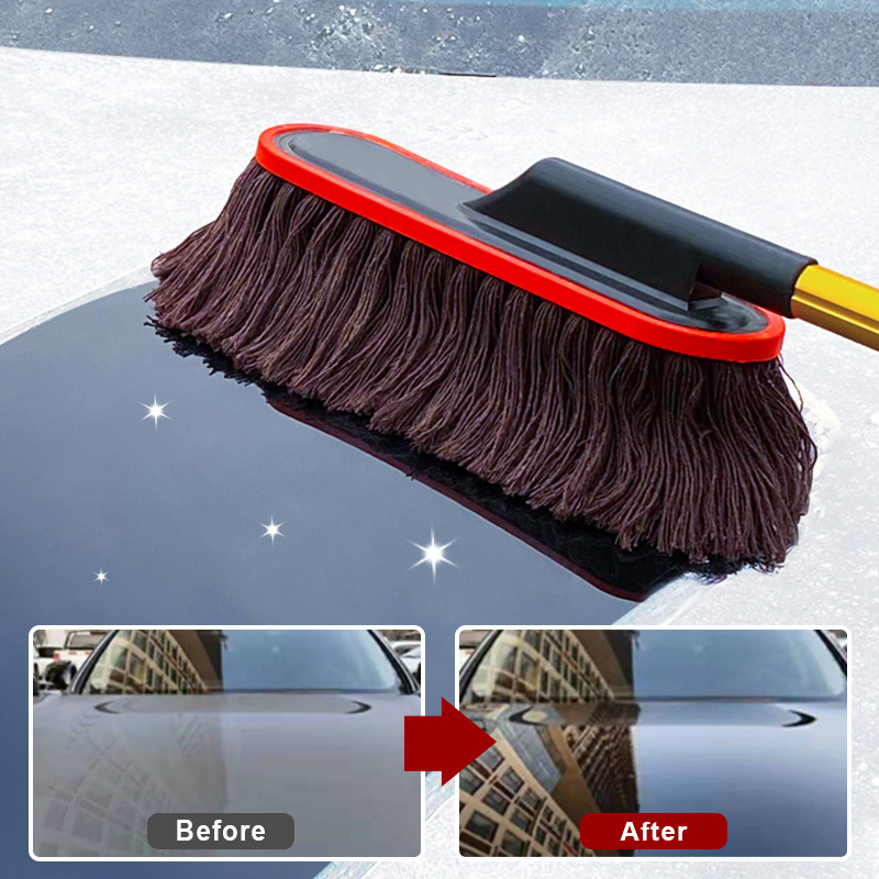 Car Duster with Extendable Telescoping Handle