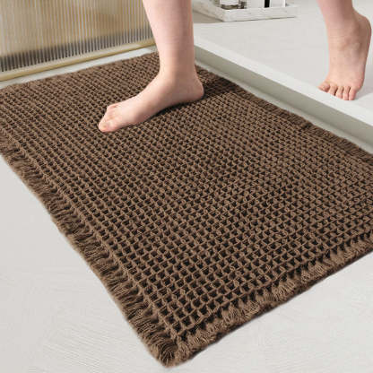 QuickDry Waffle Bath Mat - Limited Time Offer