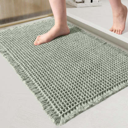 QuickDry Waffle Bath Mat - Limited Time Offer