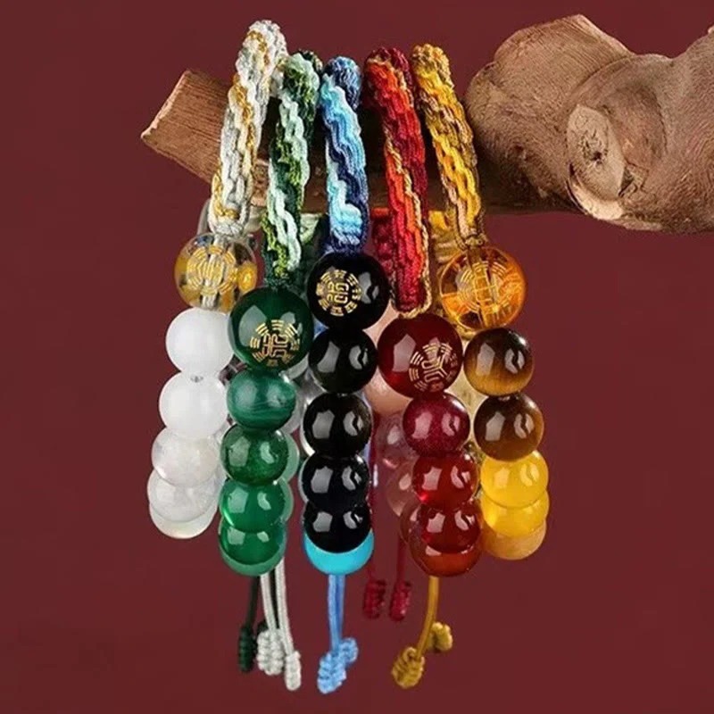 Five Elements Various Crystal Agate Wealth Bracelet