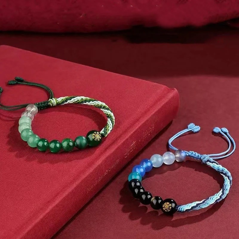 Five Elements Various Crystal Agate Wealth Bracelet