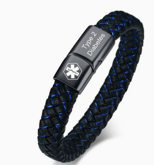 Diabetes Men's Bracelet