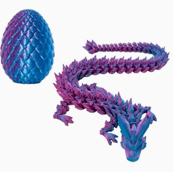 3D Printed Dragon Egg