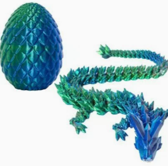 3D Printed Dragon Egg