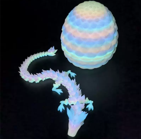 3D Printed Dragon Egg