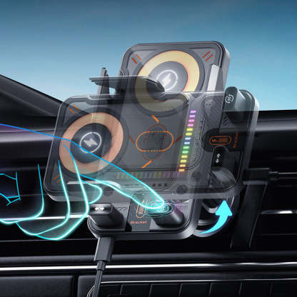 Smart 2-in-1 Car Rotating Mobile Phone Holder
