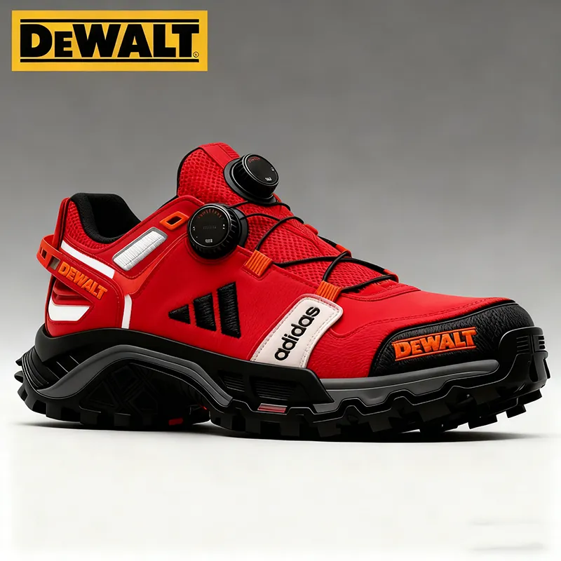 Nová pánská pracovní obuv od značek DEWALT a Adidas.
