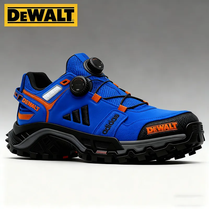 Nová pánská pracovní obuv od značek DEWALT a Adidas.