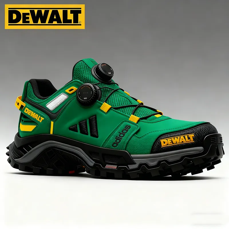 Nová pánská pracovní obuv od značek DEWALT a Adidas.