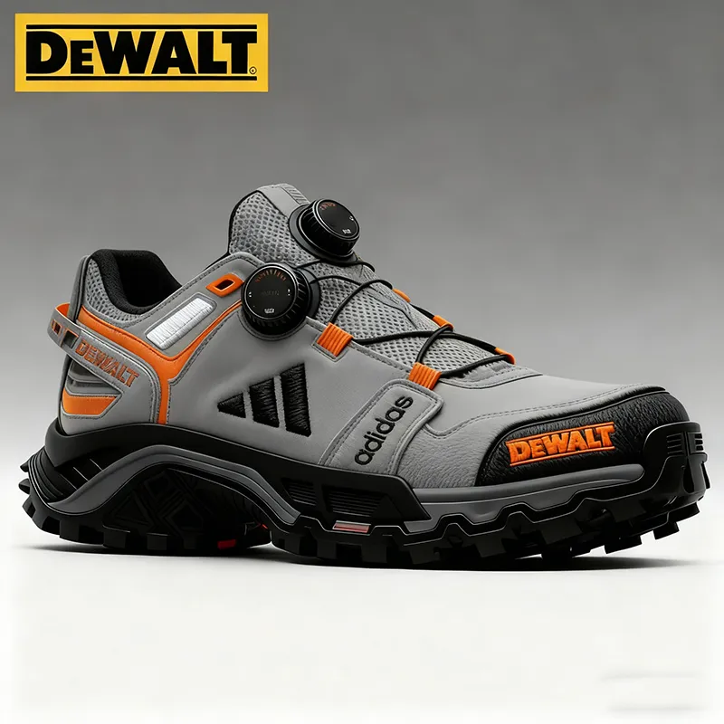 Nová pánská pracovní obuv od značek DEWALT a Adidas.