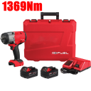 M18 FUEL Akumulátorový 1/2″ akumulátorový rázový utahovák s vysokým momentem, baterie 6,0 Ah + 1369 Nm Max. točivý moment
