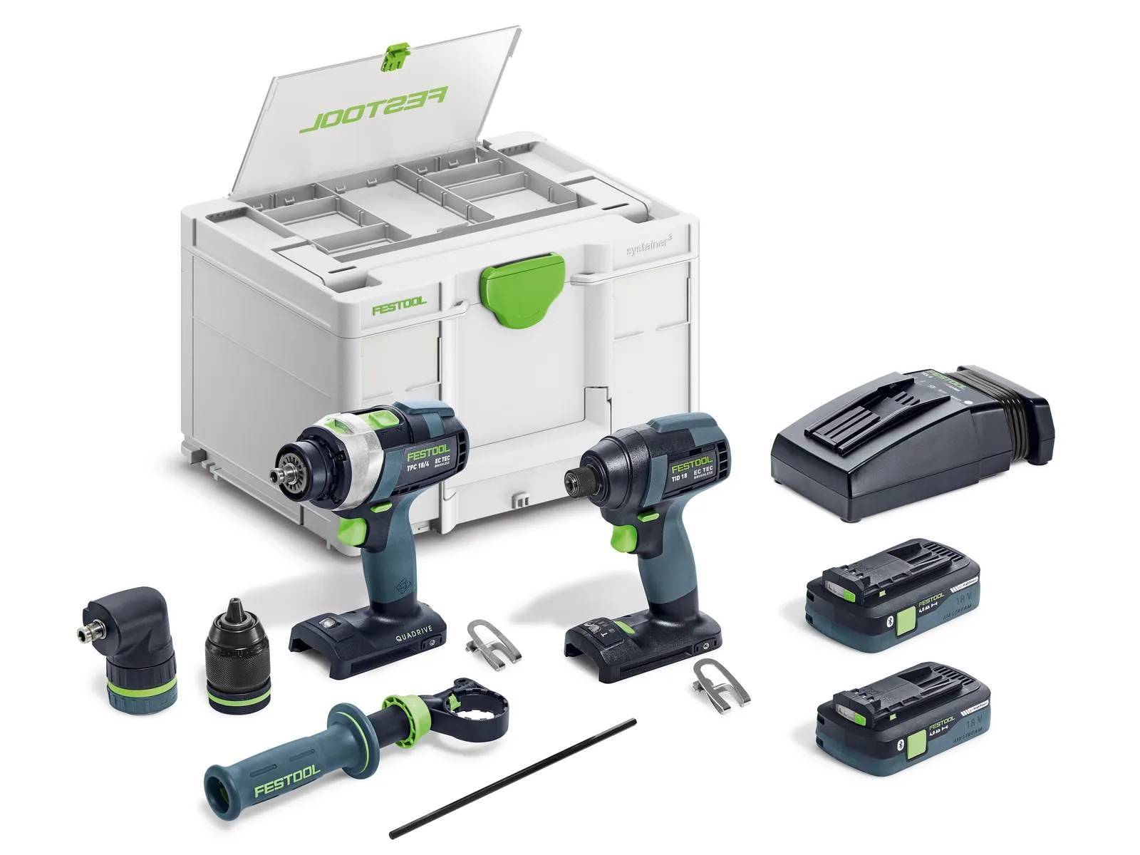 TID 18 HPC I-Set TPC 18/4 Impact Driver and Drill set