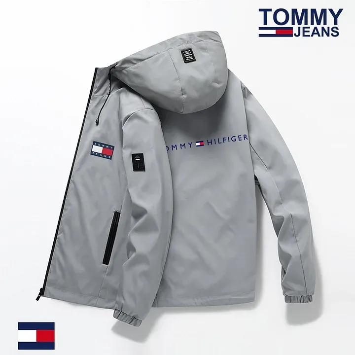 TOMMY HILFIGER Bunda s kapucí pro podzim/zimu 2024