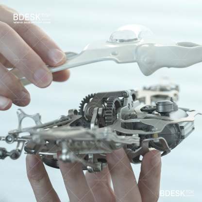 Dynamic Metal Model - 3D Metal Puzzle