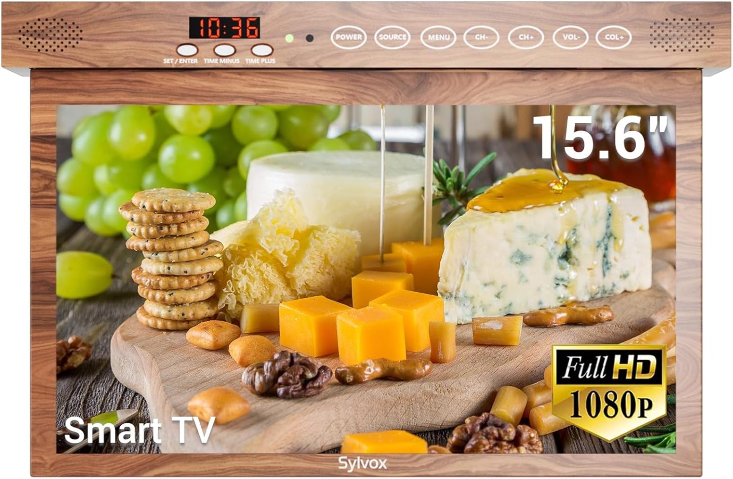 🚀1080P 15.6-inch kitchen TV with WiFi Bluetooth support【Global Delivery】