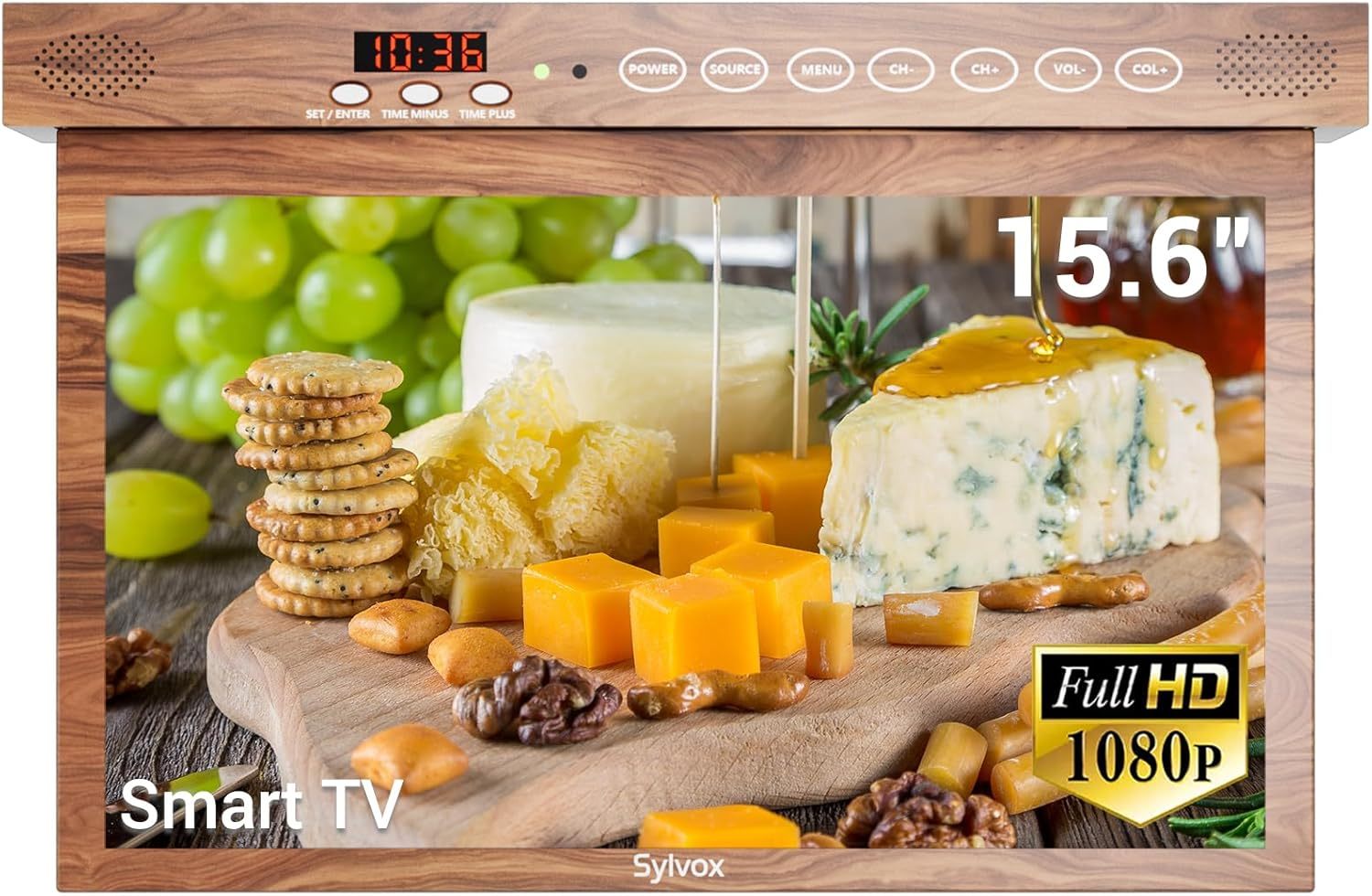 🚀1080P 15.6-inch kitchen TV with WiFi Bluetooth support【Global Delivery】