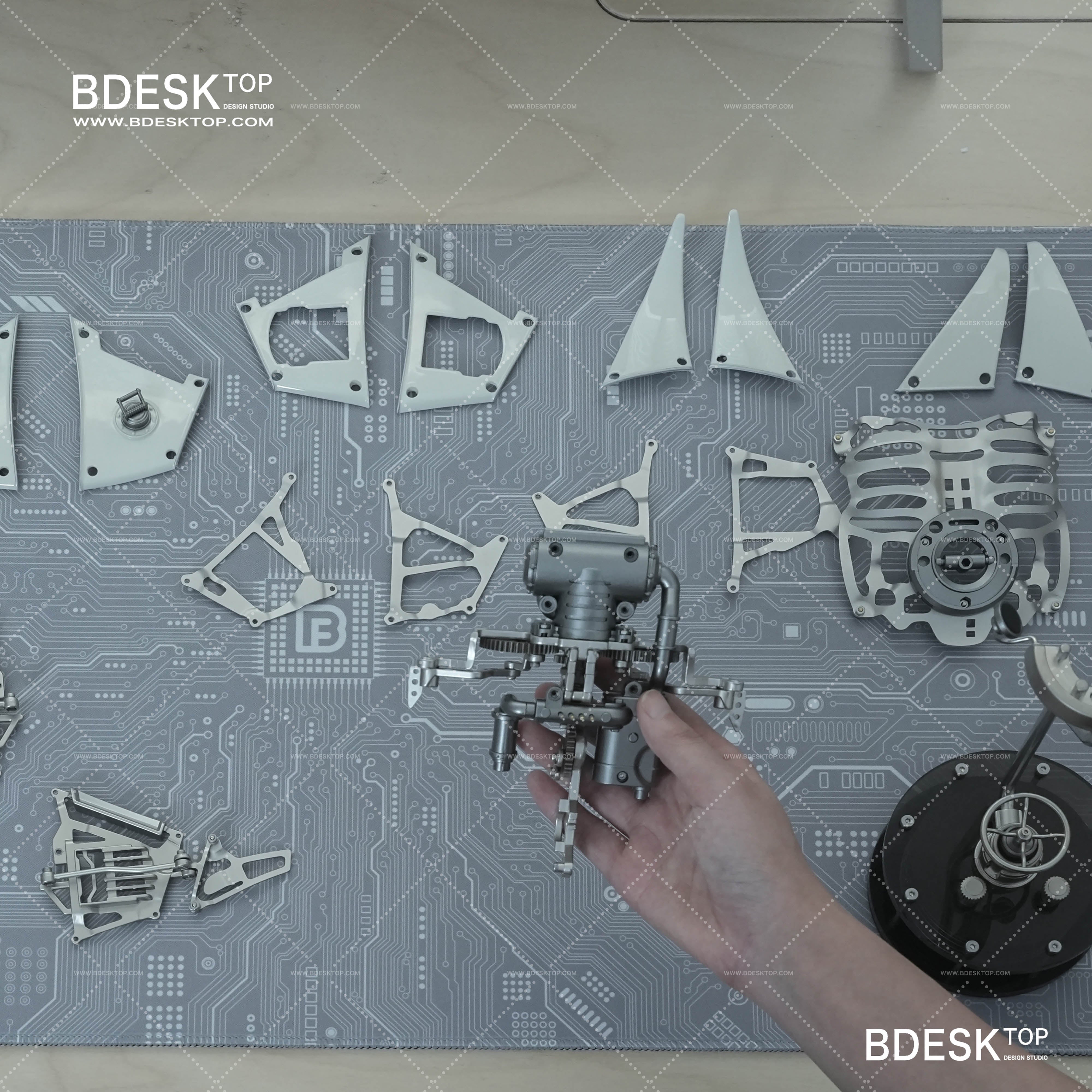 Dynamic Metal Model - 3D Metal Puzzle