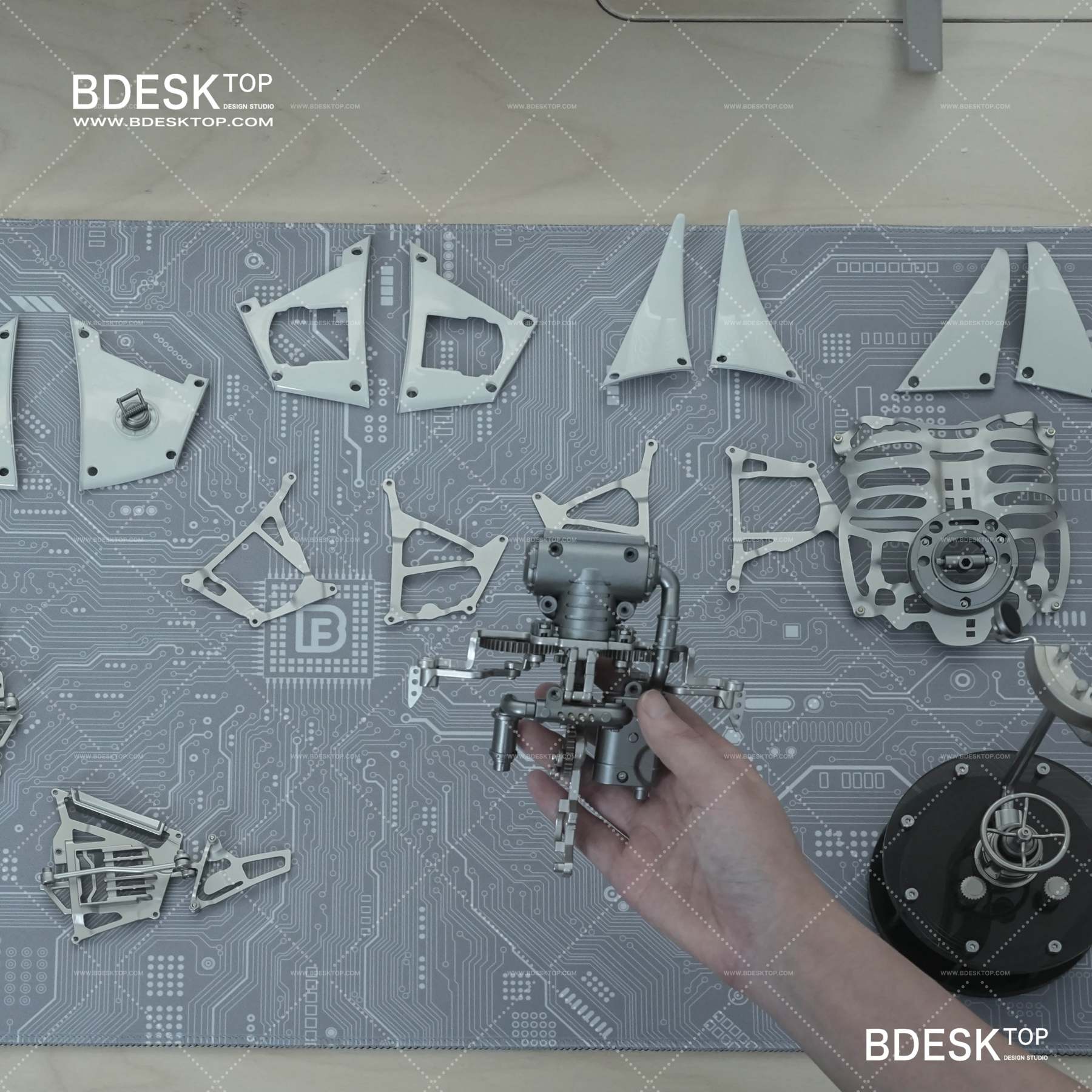 Dynamic Metal Model - 3D Metal Puzzle