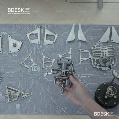 Dynamic Metal Model - 3D Metal Puzzle
