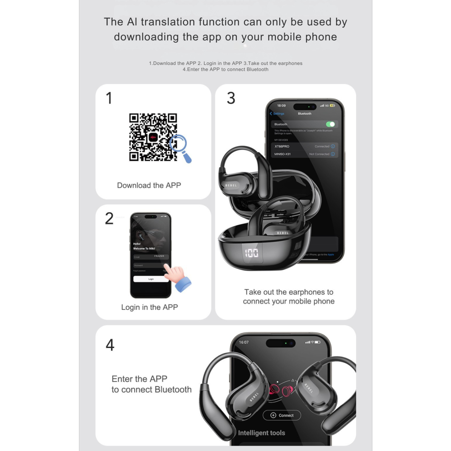 Bebel Transtlation Earpods⭐