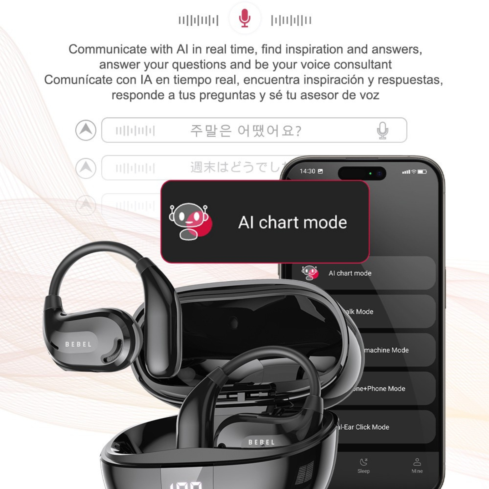 Bebel Transtlation Earpods⭐
