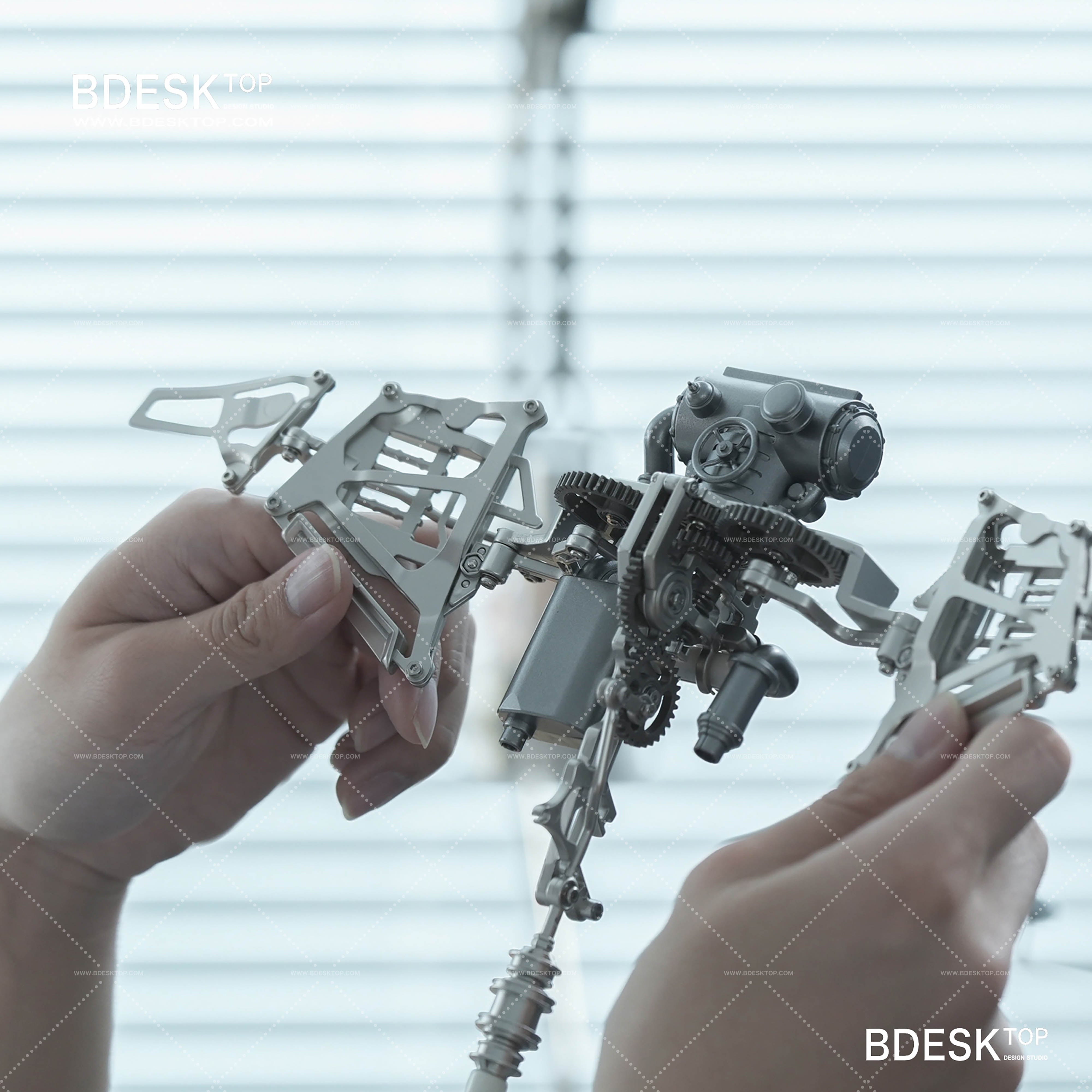 Dynamic Metal Model - 3D Metal Puzzle