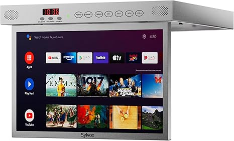 🚀1080P 15.6-inch kitchen TV with WiFi Bluetooth supportdian'j【Global